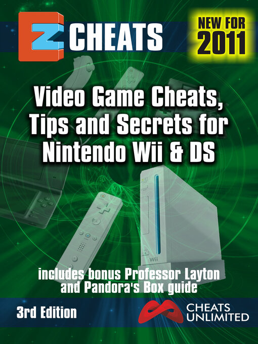 Title details for Video game Cheats and Secrets Nintendo Wii & DS by The Cheat Mistress - Available